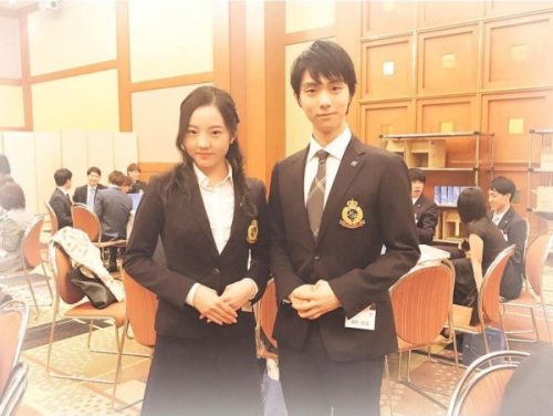 箱根の選手名鑑に記載されている尊敬するアスリートに羽生結弦選手と本田真凜選手を選んでる人を発見